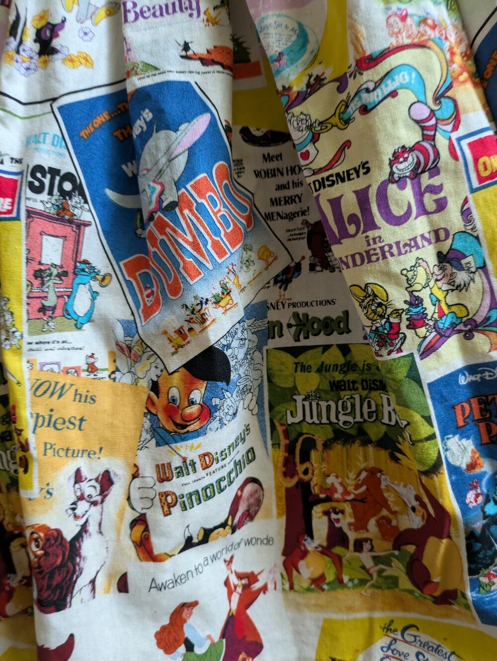 Handmade Disney Vintage Movies Skirt - Picture 11 of 12